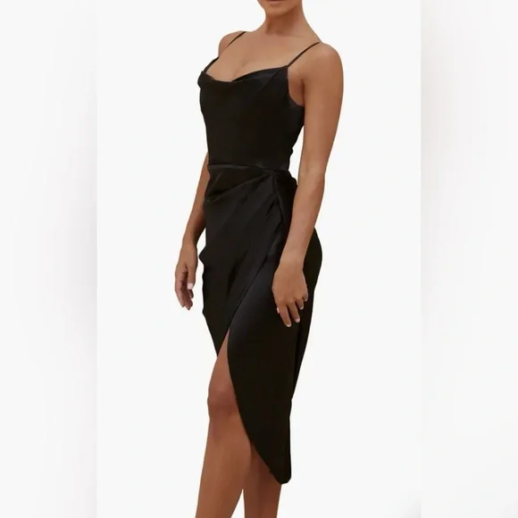 House of CB Reva Satin Corset Dress - Picture 3 of 6